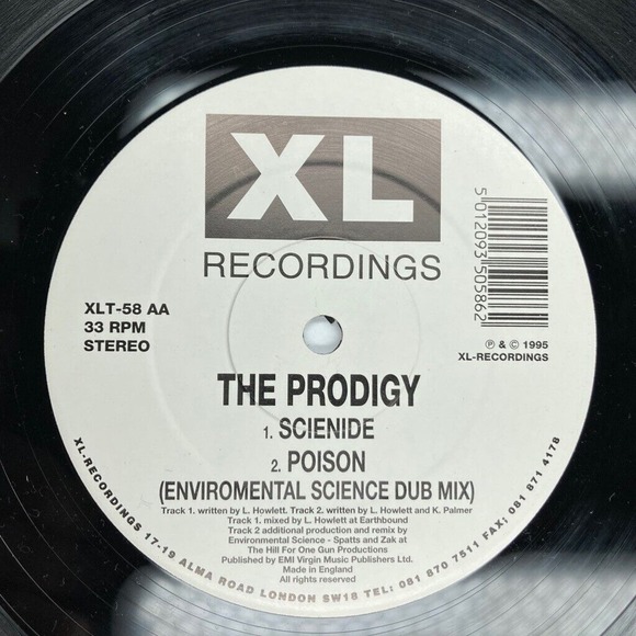 SEE VIDEO: The Prodigy - Poison - Used Vinyl Record 12 - B4593A - Picture 8 of 10